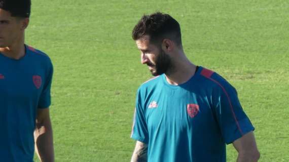 Videolina, Casini: "Allenamento a parte per Gaston Pereiro"