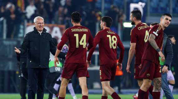 QUI ROMA - Seduta di allenamento in vista dell'Athletic Club