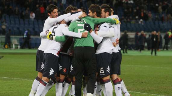 Sassuolo-Cagliari 1-1: finisce con un pareggio il match d'esordio dei sardi