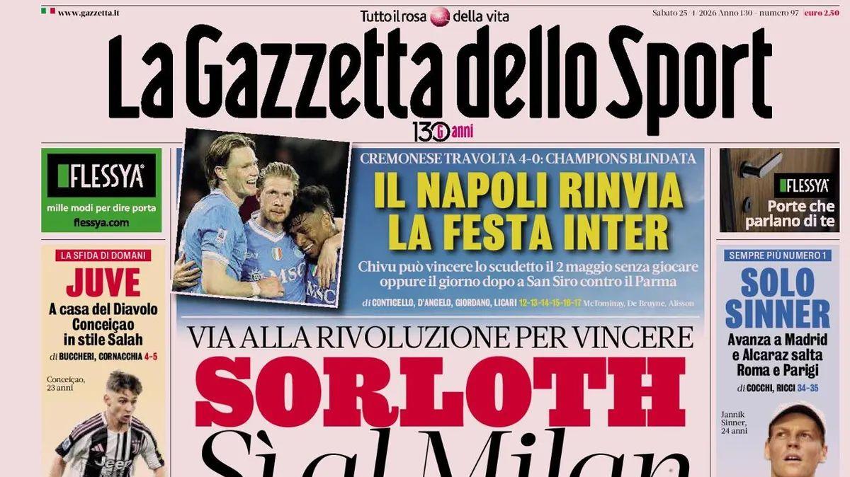 Via alla rivoluzione per vincere. Gazzetta: "Sorloth. Sì al Milan"
