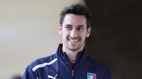 I calciatori della Fiorentina ricordano Davide Astori dopo la finale di Coppa Italia