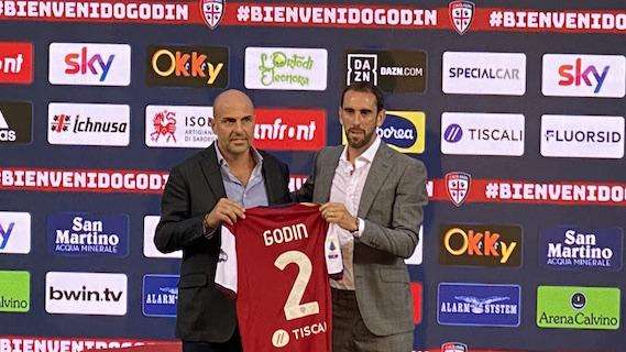 Godin Day - Giulini: "Ringrazio Godin, è un campione". Godin: "Molto felice, aspetto Nainggolan.."
