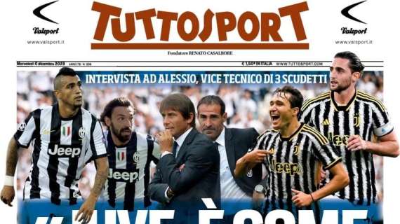 Tuttosport - "Juve, è come con Conte"