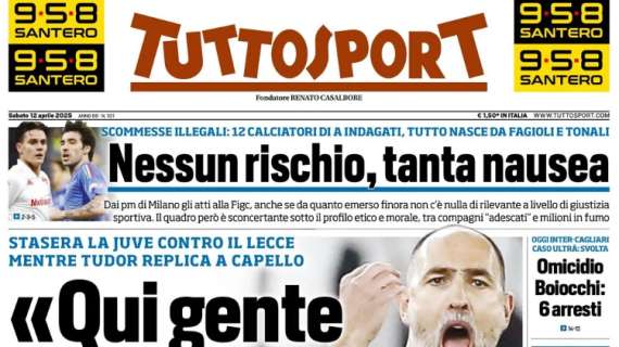 Tuttosport - Tudor: "Qui gente capace e seria"