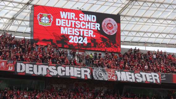 Bundesliga: il Bayer chiude con percorso netto, altro record