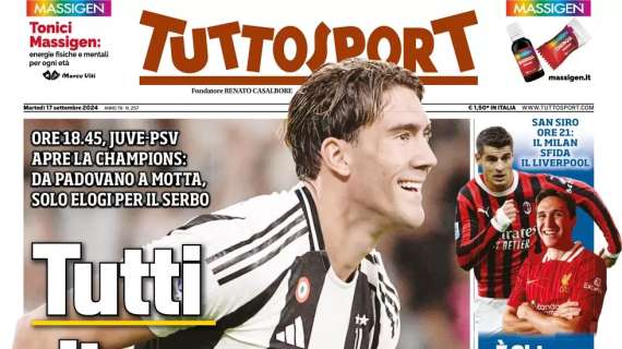 Tuttosport - Tutti dicono Vlahovic