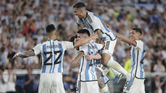 Calcio: l'Argentina festeggia il mondiale con un 2-0 a Panama