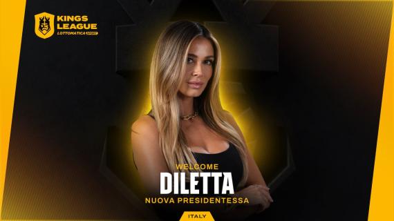 Diletta Leotta entra nella Kings League Lottomatica.sport Italy come nuova presidentessa