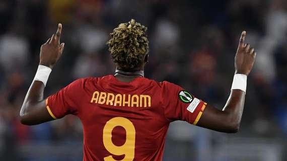 Posticipo Serie A - Abraham-goal, la Roma stende l'Udinese