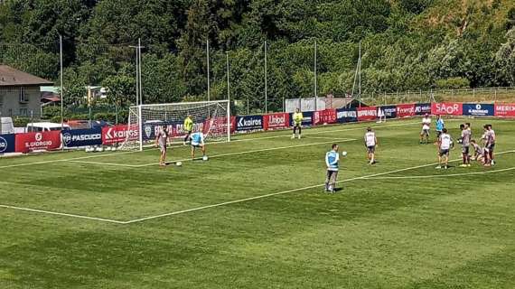 Cagliari, settimo giorno di ritiro: focus sulle palle inattive, Luperto e Scuffet restano a bordocampo