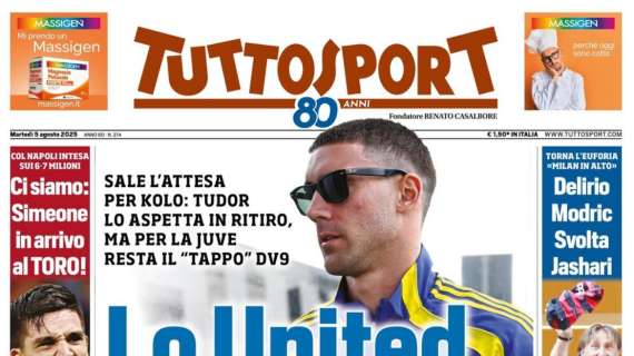 Tuttosport - Lo United rimbalza Vlahovic