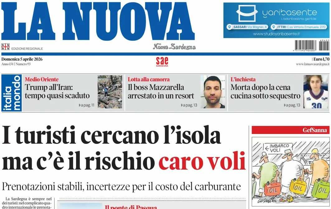 Quarto stop di fila, La Nuova Sardegna: "Cagliari ancora ko. La classifica inizia a fare paura"