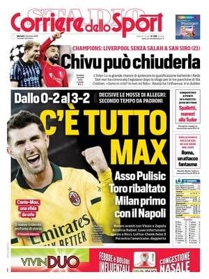 Milan, dallo 0-2 al 3-2. Corsport: "C'è tutto Max"