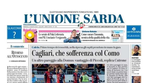 L'Unione Sarda - Cagliari, che sofferenza col Como