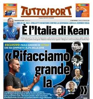 Tuttosport - "Rifacciamo grande la J"