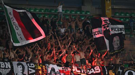 Serie C, il Giudice Sportivo punisce la Curva dell'Ascoli per cori discriminatori