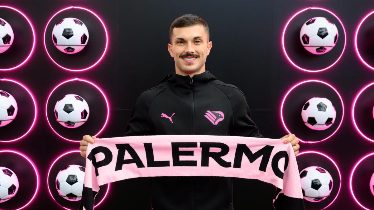 Palermo, Strefezza si presenta: "Mai avuto alcun dubbio sull'accettare i rosanero"