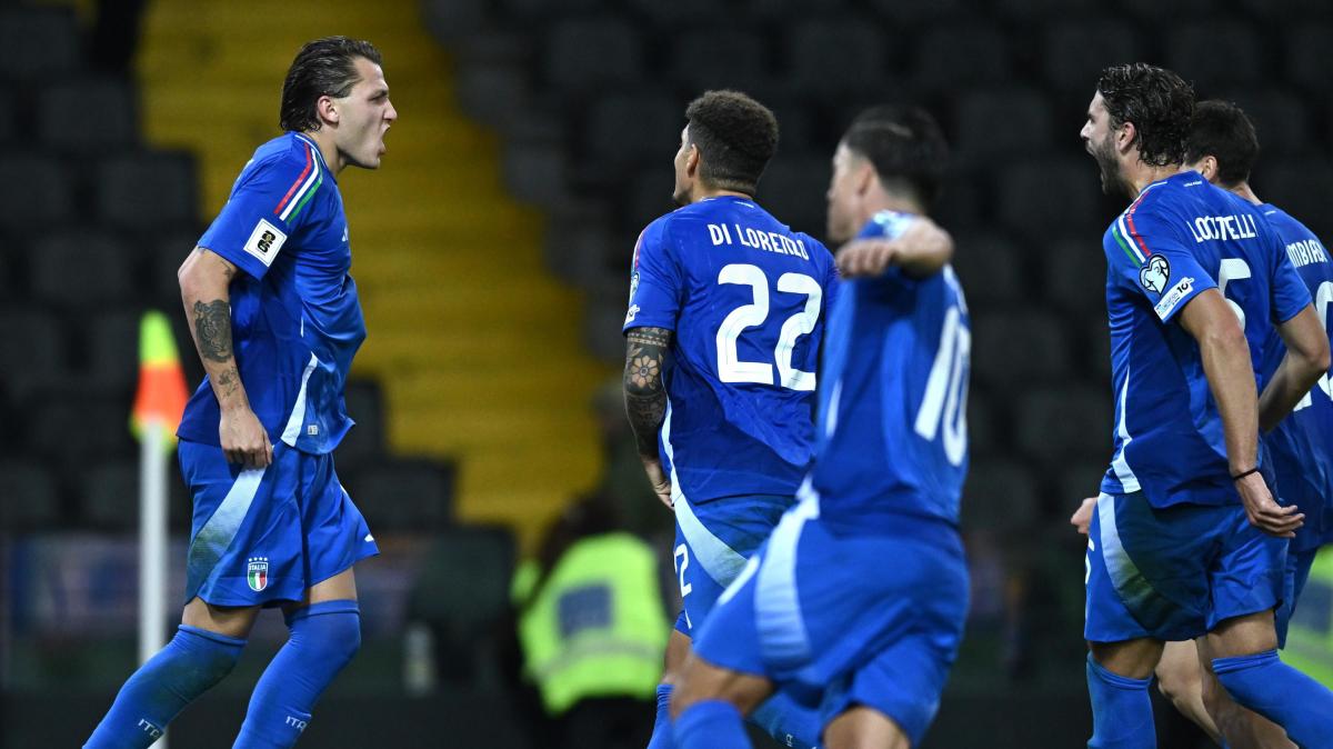 Italia-Israele 3-0 - Barella non dà punti di riferimento. Esordio per Piccoli