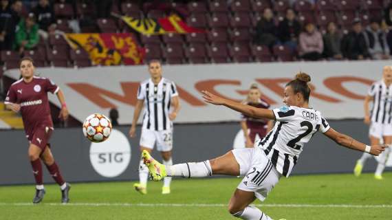Juventus, domani parte la Champions donne