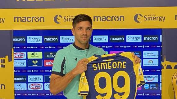 Hellas Verona, Simeone al 45': "Contento del gol, ora non fermiamoci"