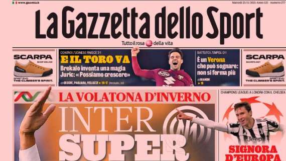 Gazzetta . Inter, Super Simo