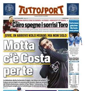 Tuttosport - Motta, c'è Costa per te