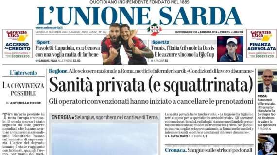 L'Unione Sarda - Pavoletti e Lapadula, ex a Genova con una voglia matta di far bene