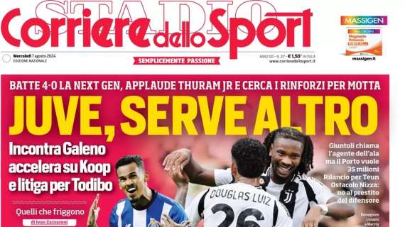 Corsport - Juve, serve altro