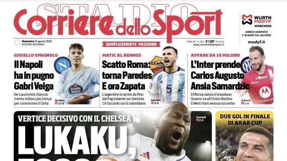 Corsport - Lukaku, ecco i soldi. Festa Cagliari, beffa Palermo