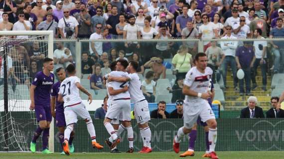 Fiorentina-Cagliari, le pagelle:  guerriero  Padoin, Pavoletti decisivo