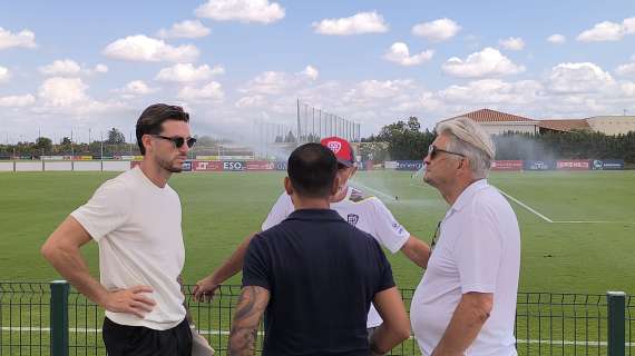 Cagliari Primavera, presenze speciali al CRAI Sport Center: Ceppitelli e il padre di Borrelli