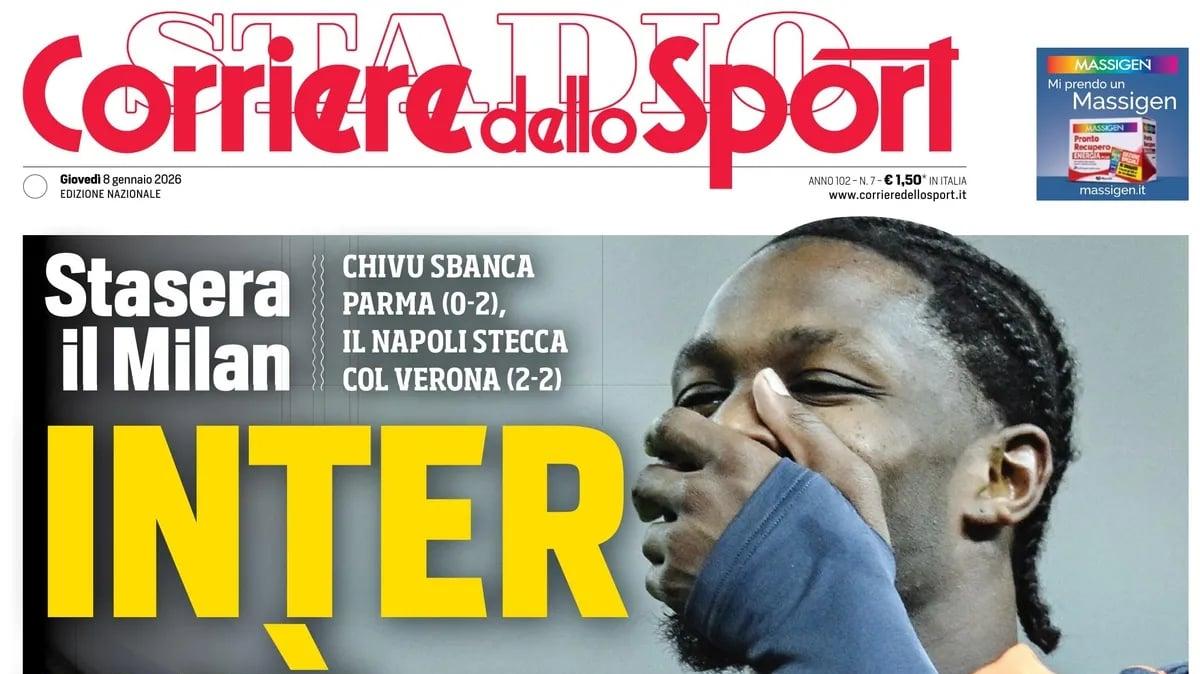 Thuram va in fuga, Conte frena: è a -4. Corsport: "Inter più"