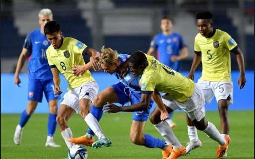 Mondiali Under 20, Slovacchia sconfitta dall'Ecuador. Griger in campo nella ripresa
