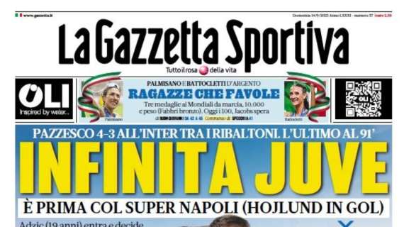 Gazzetta - Infinita Juve