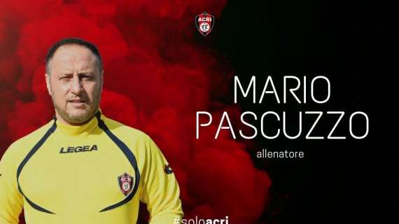 UFFICIALE - Città di Acri, Mario Pascuzzo è il nuovo allenatore