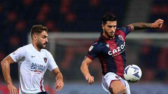 Cosenza, i lupi escono a testa alta dalla Coppa Italia: 1-0 a Bologna