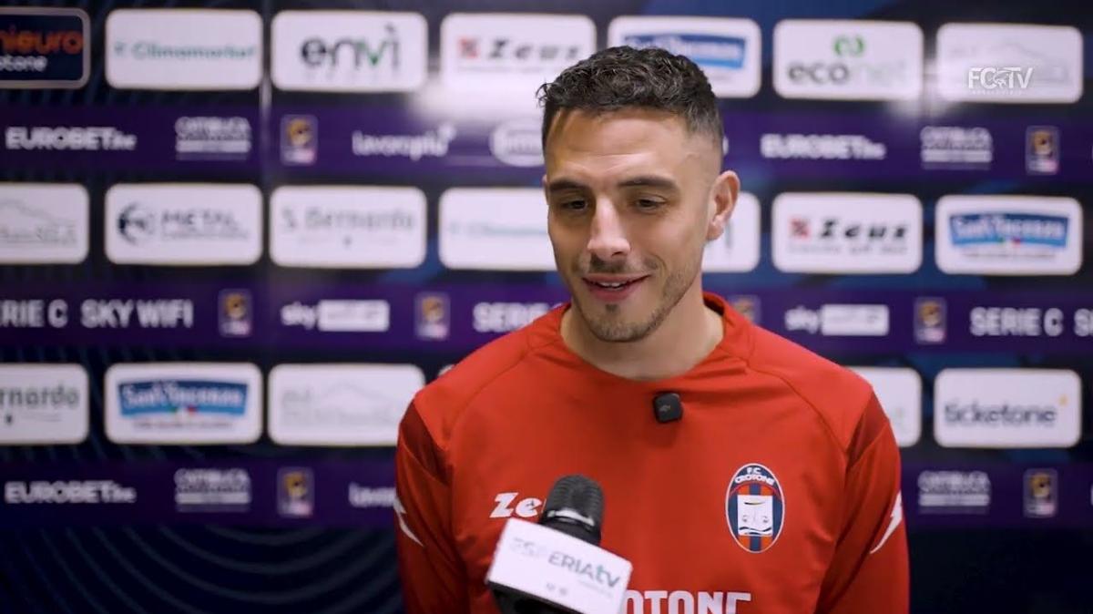 Crotone,  Guido Gomez: "Vittoria di squadra, ora pensiamo al Trapani"