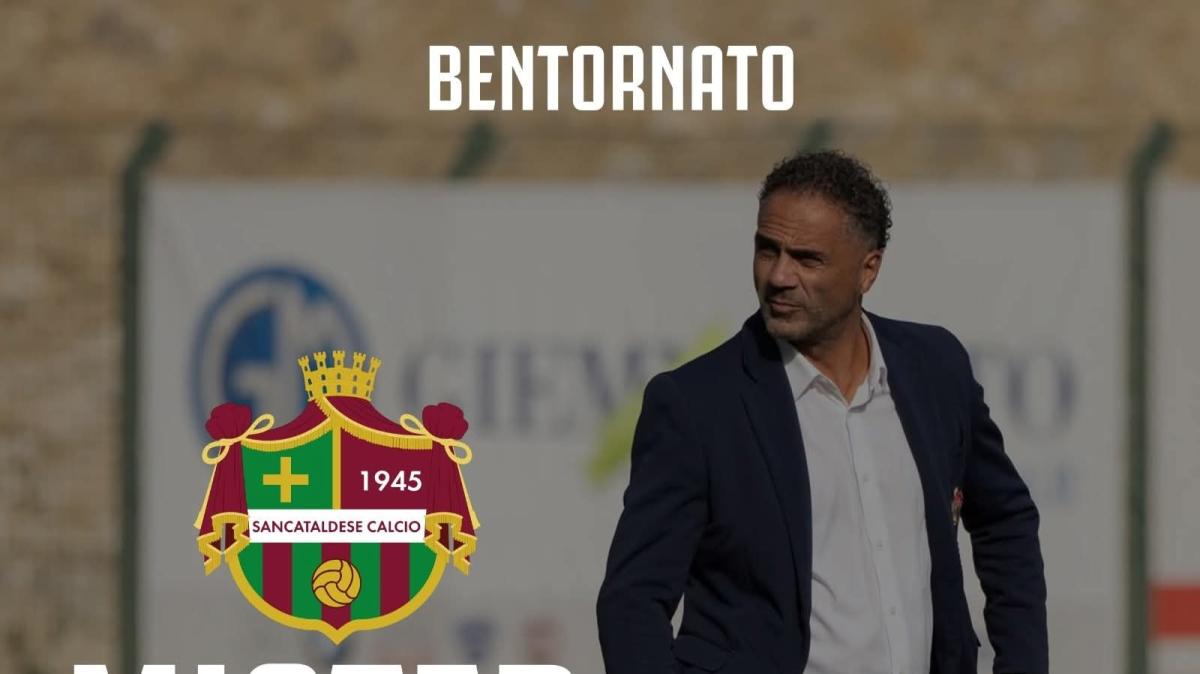 Sancataldese, torna Pidatella in panchina 