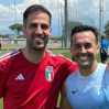 Fabregas fa visita a Pedro a Formello: "Sei molto grande"