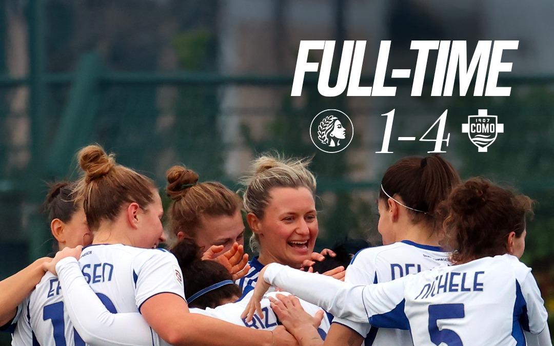 Como Femminile, vittoria in rimonta contro la RES Donna Roma
