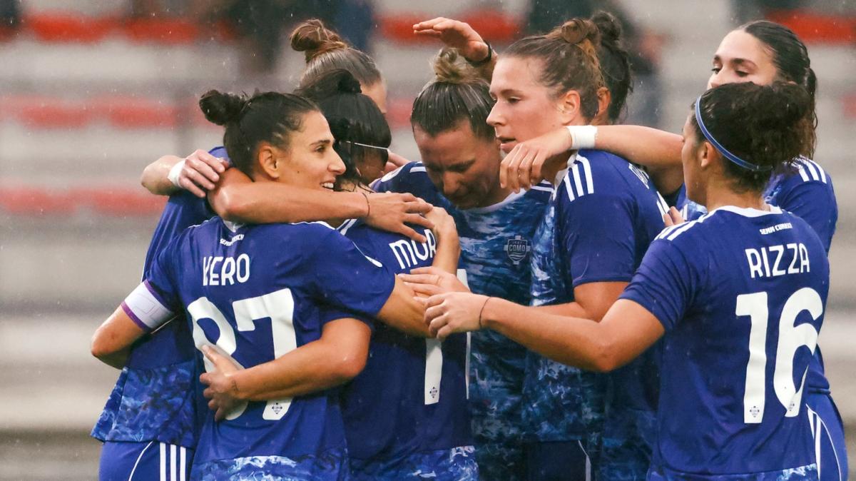 Como Femminile, il tris al Venezia vale la conferma del primato 