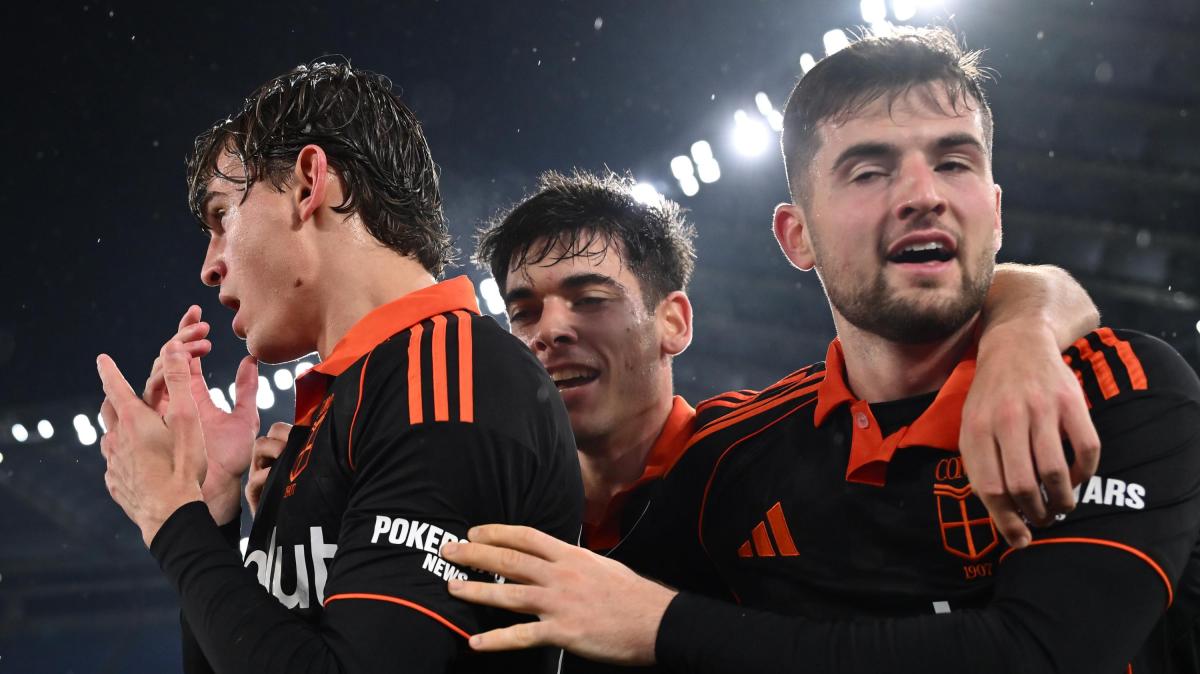 Il Como scrive la storia all'Olimpico: 0-3 alla Lazio nel segno di Baturina e Nico Paz