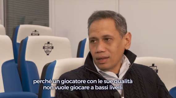 Suwarso a SportMediaset: "Con Fabregas possiamo crescere e arrivare al top. Anche per trattenere giocatori come Nico Paz"