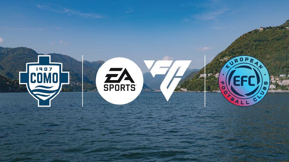Como 1907 ed EA Sports FC: partnership per l'European Football Clubs