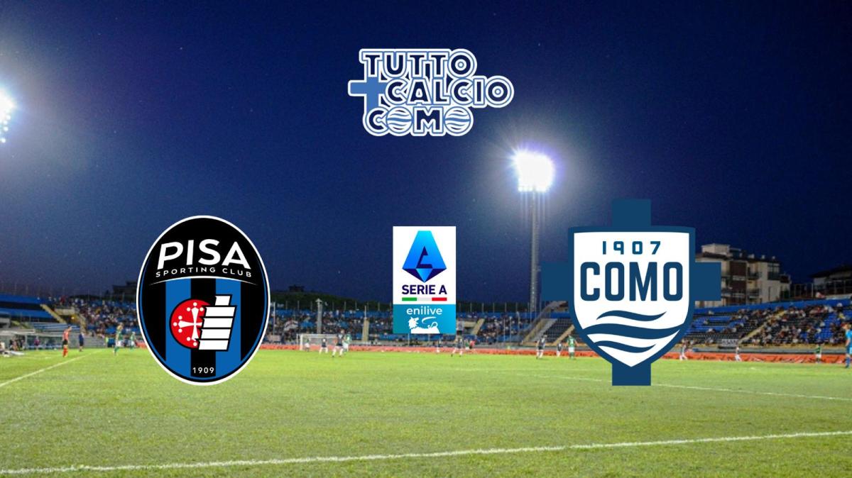 Un Como da Champions sbanca l'Arena Garibaldi: perentorio 0-3 al Pisa