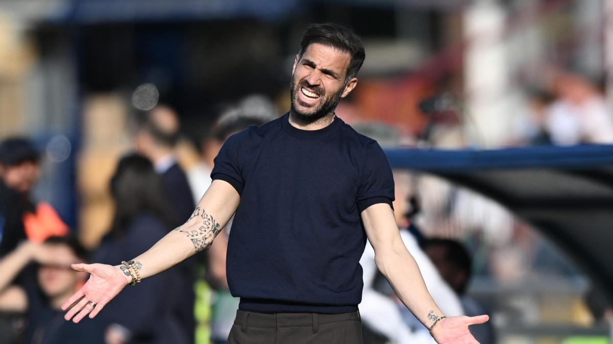 Como, Fabregas: "Peccato per il risultato, ma orgoglioso della prestazione"