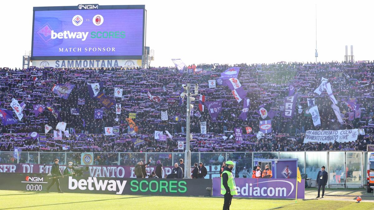 Coppa Italia, Fiorentina-Como: tifosi ospiti solo nel settore dedicato e con tessera del tifoso