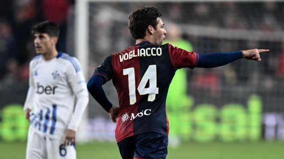 Genoa, Vogliacco: "Il gol nel recupero ci gasa tanto, abbiamo un'anima che non molla mai"