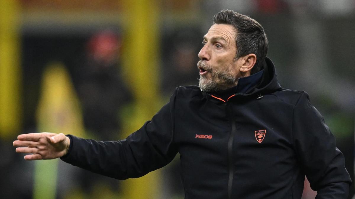 Lecce, Di Francesco: “Como squadra organizzata, ma abbiamo dei piani per metterli in difficoltà”