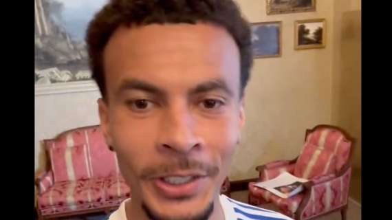 VIDEO - Il primo saluto di Dele Alli ai suoi nuovi tifosi: "Non vedo l'ora di vedervi allo stadio"